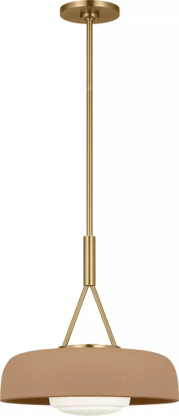 Visual Comfort Studio - SCRJPD167EBSTSOEG - One Light Pendant - Liora - Estate Brass