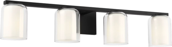 Visual Comfort Studio - SCDJVN132MBKBCGMG - Four Light Vanity - Holden - Midnight Black