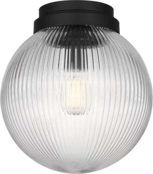 Visual Comfort Studio - SCDJFM125MBKRG - One Light Flush Mount - Preston - Midnight Black