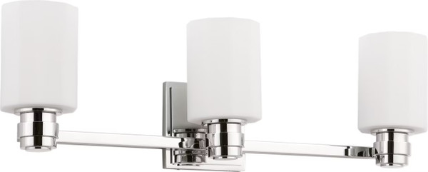 Visual Comfort Studio - SCCHCVN111PNOEG - Three Light Vanity - Fairfax - Polished Nickel