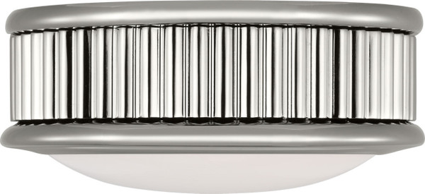 Visual Comfort Studio - PCF1001PN - LED Flush Mount - Ritz - Polished Nickel | Polished Nickel