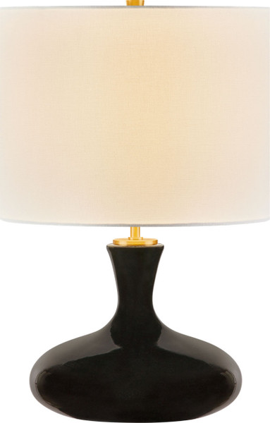 Visual Comfort Studio - KST1251CBK - One Light Table Lamp - Amber - Black Ceramic | Black Ceramic