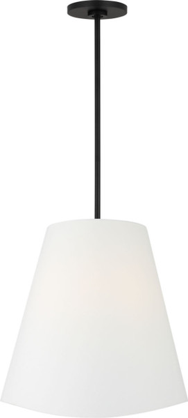 Visual Comfort Studio - KSP1213MBK - Three Light Hanging Shade - Beauvoir - Midnight Black | Midnight Black