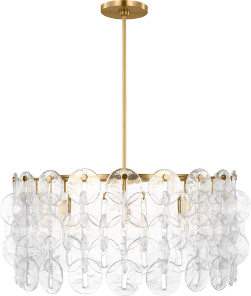 Visual Comfort Studio - KSC1158BBS - Eight Light Chandelier - Candace - Burnished Brass | Burnished Brass