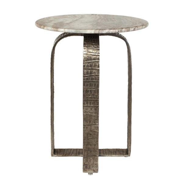 Uttermost - 50643 - Side Table - Warner - Antiqued Champagne