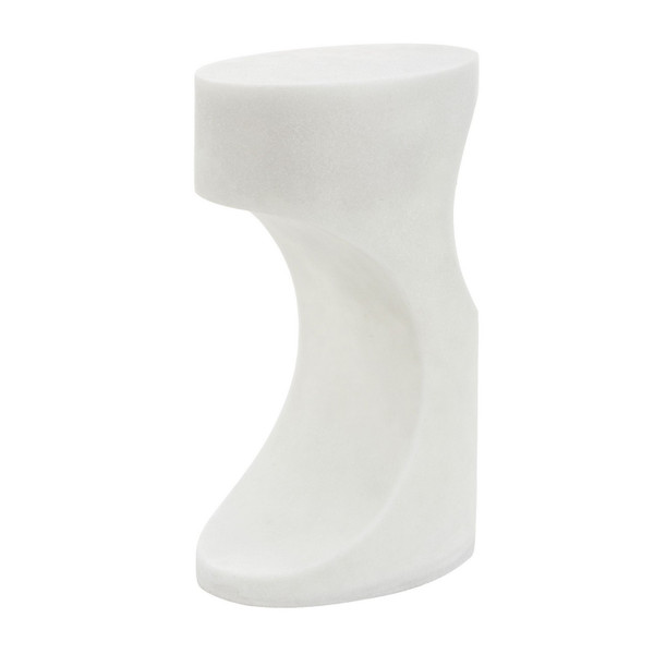 Uttermost - 50383 - Accent Table - Stevie - White Stone