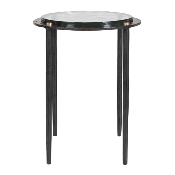 Uttermost - 50343 - Accent Table - Kennington - Antique Brass