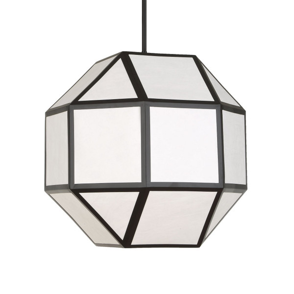 Uttermost - 21417 - Four Light Chandelier - Hoi - Matte Black