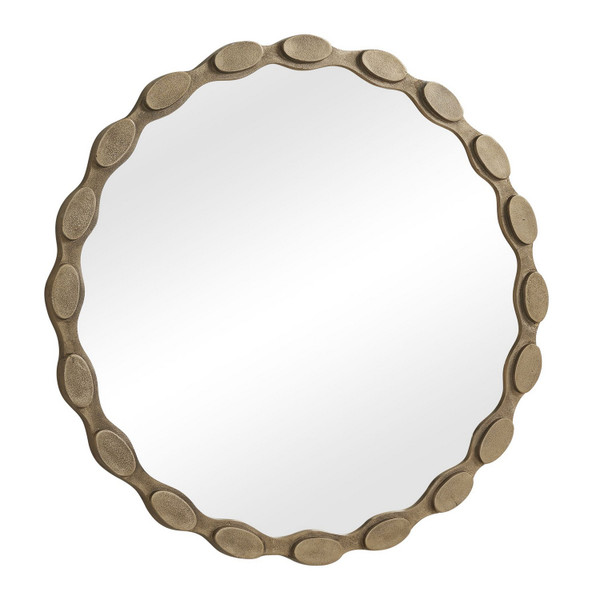 Uttermost - 08410 - Mirror - Marietta - Antique Brass