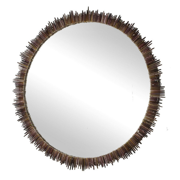 Uttermost - 08373 - Mirror - Tiger Sea Urchin - Multi Toned