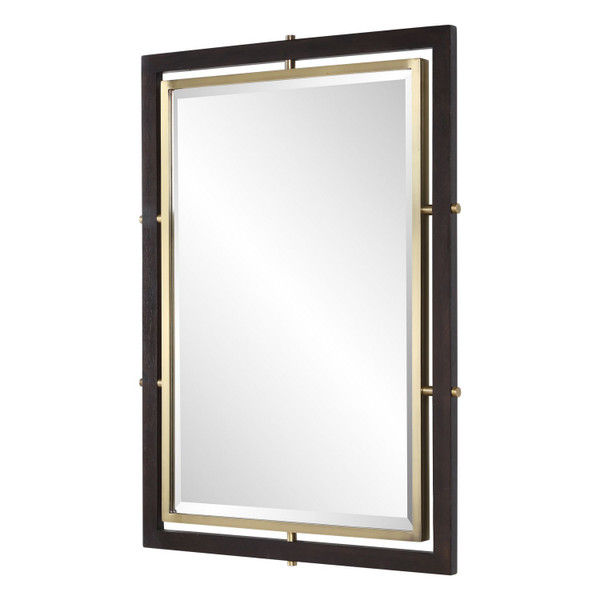 Uttermost - 08336 - Mirror - Bach - Antique Brass