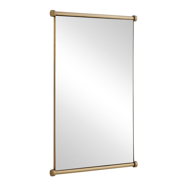 Uttermost - 08312 - Mirror - Scroll - Antique Brass