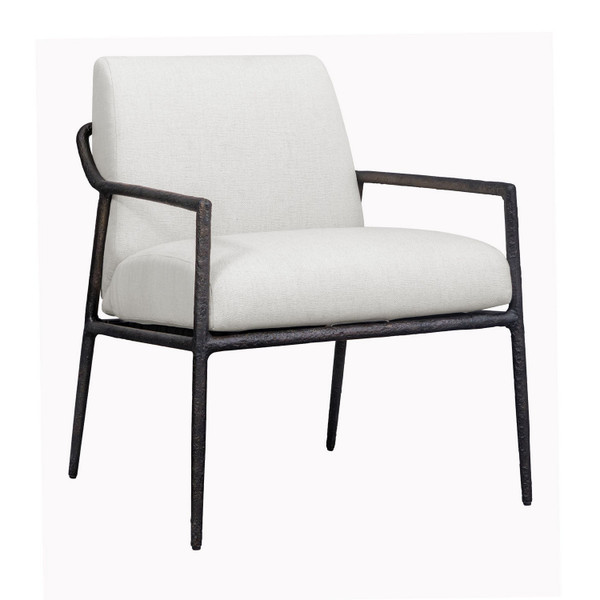 Uttermost - 53133 - Lounge Chair - Thayer - Java