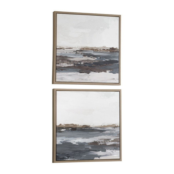 Uttermost - 32541 - Landscape Painting Set/2 - Bring Me In - Light Oak