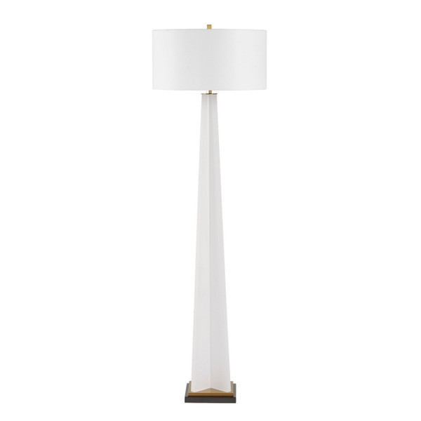Uttermost - 30684 - One Light Floor Lamp - Rosin - Antique Brass