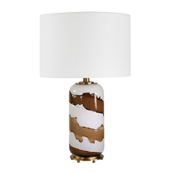 Uttermost - 30672-1 - One Light Table Lamp - Ararat - Antique Brass