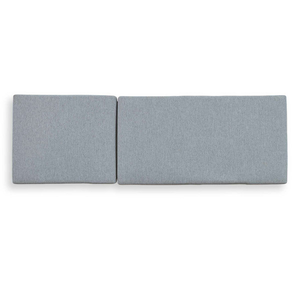 Uttermost - 53022 - Pool Chaise Cushion - Bea - Textured Charcoal Gray