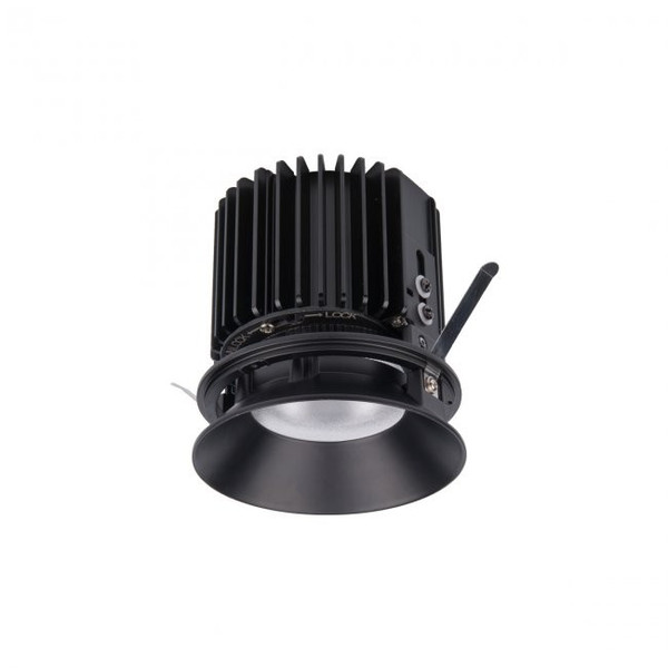 W.A.C. Lighting - R4RD1L-NTWB-BK - Invisible Trim with LED Light Engine - Volta - Black