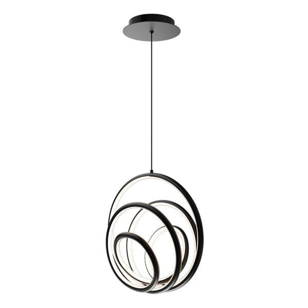 W.A.C. Lighting - PD-81513-27-BK - LED Pendant - Hoopla - Black