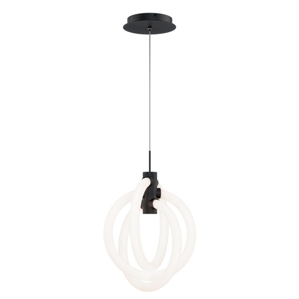 W.A.C. Lighting - PD-27413-35-BK - LED Mini Pendant - Knot - Black