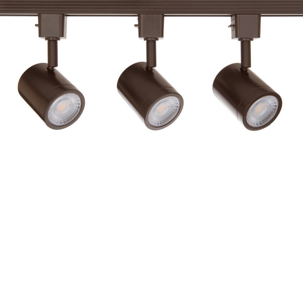 W.A.C. Lighting - H-8010/3-CS-DB - LED Track Luminaire - Charge - Dark Bronze