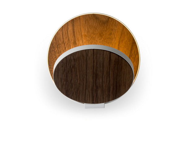 Koncept - GRW-S-MWT-OWT-PI - LED Wall Sconce - Gravy - Matte White, Oiled Walnut