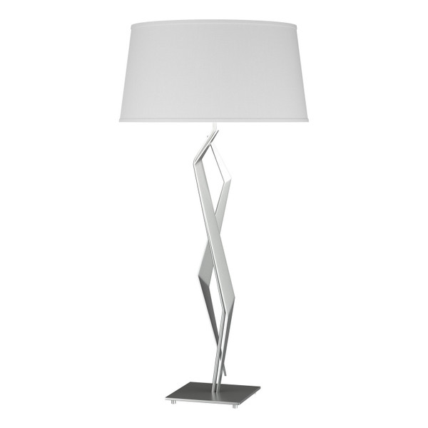 Hubbardton Forge - 272850-SKT-82-SF1815 - Facet Table Lamp - Facet - Vintage Platinum