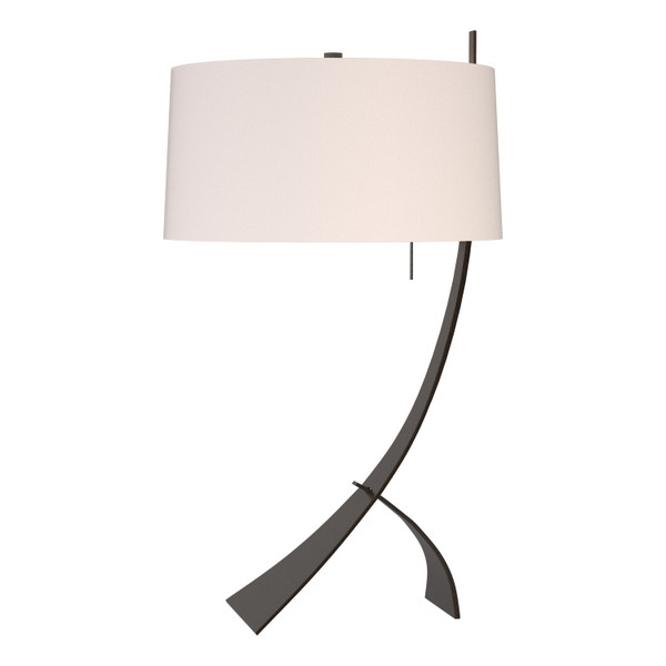 Hubbardton Forge - 272666-SKT-14-SE1695 - Stasis Table Lamp - Stasis - Oil Rubbed Bronze