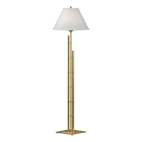 Hubbardton Forge - 248421-SKT-86-SF1955 - Metra Double Floor Lamp - Metra - Modern Brass