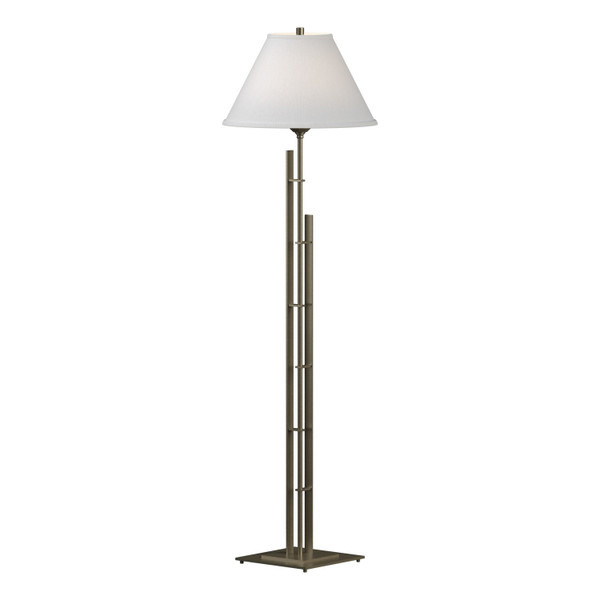 Hubbardton Forge - 248421-SKT-84-SF1955 - Metra Double Floor Lamp - Metra - Soft Gold