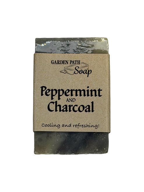 Peppermint And Charcoal Mini Soap