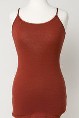 Basic Long Rust Cami