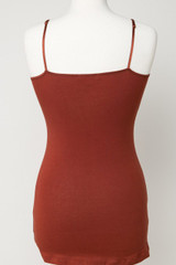 Basic Long Rust Cami