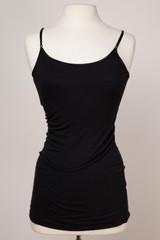 Basic Long Black Cami