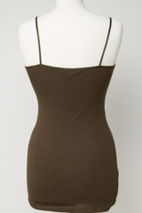Basic Long Olive Cami