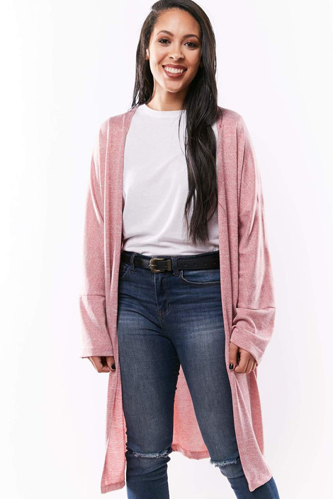 Ambitious Love Cardigan in Red