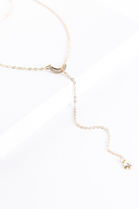 Addi Layered Necklace in Gold