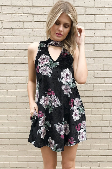 Affairs of the Heart Dress in Black