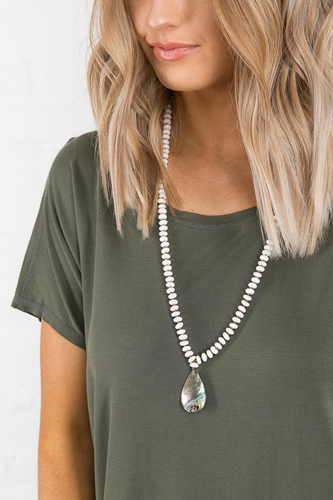 Awakening Necklace in Ivory