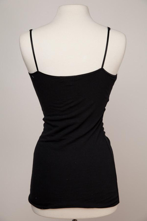 Basic Long Black Cami