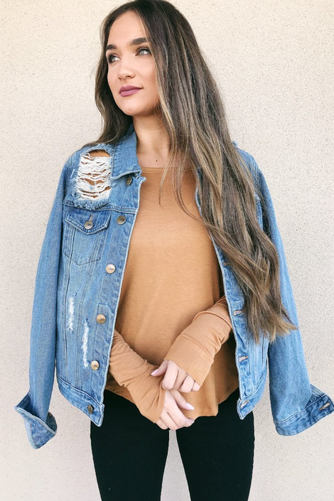 Bounce Back Tee in Almond