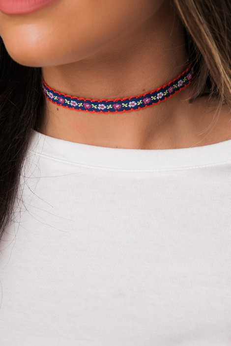 Adeline Multicolored Choker