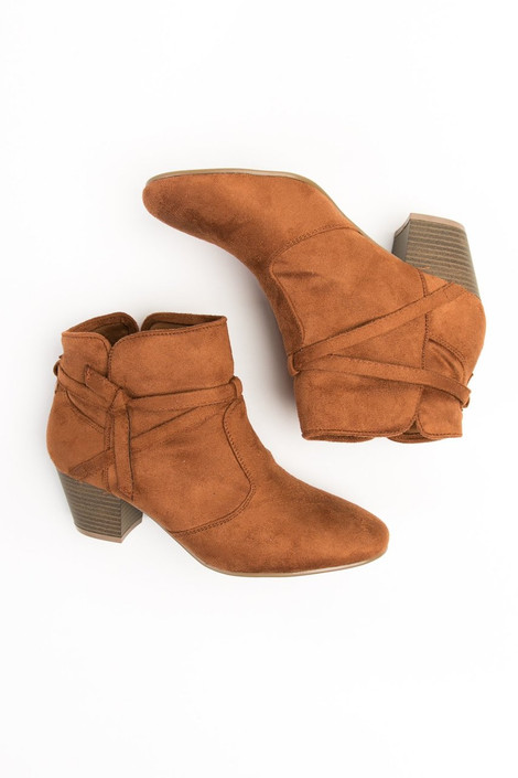 Bonfire Beauty Booties in Chestnut