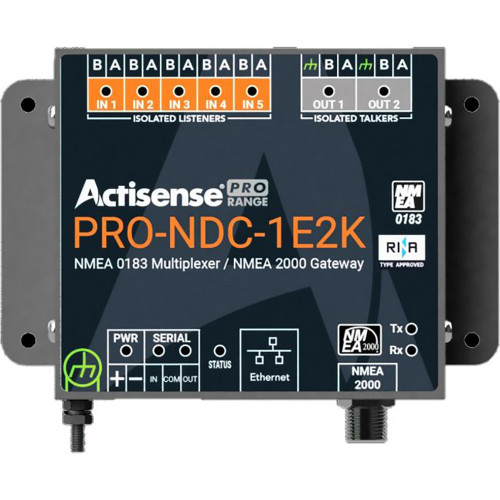 Actisense Intelligent Type Approved NMEA 0183 Multiplexer\/NMEA 2000 Gateway [PRO-NDC-1E2K]