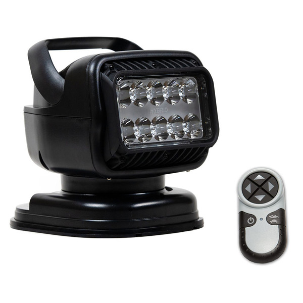 Golight GT Series LED Hybrid Portable Light w\/Magnetic Shoe Mount Handheld Wireless Remote - 12V - Black [79518GT]