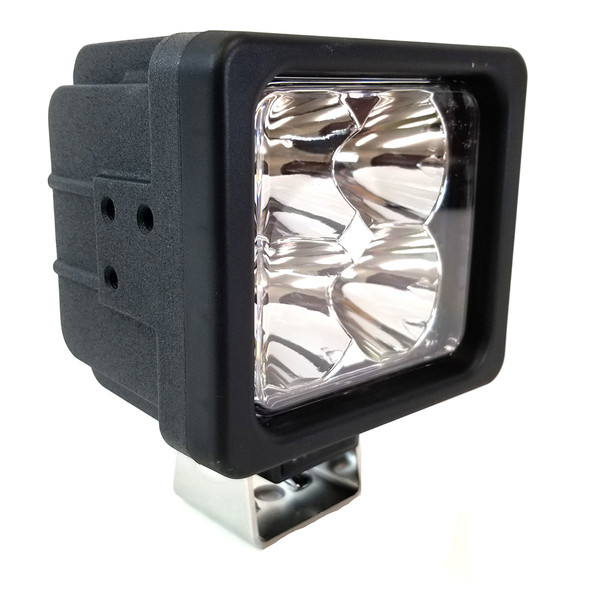 Golight GXL LED Work Light Series Spot Light Fixed Mount w\/No Remote - 12V - Black [4024]