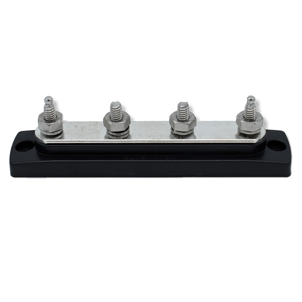 Bluewater Common Stud Busbar 4 Gang - Black [312303-B-020]