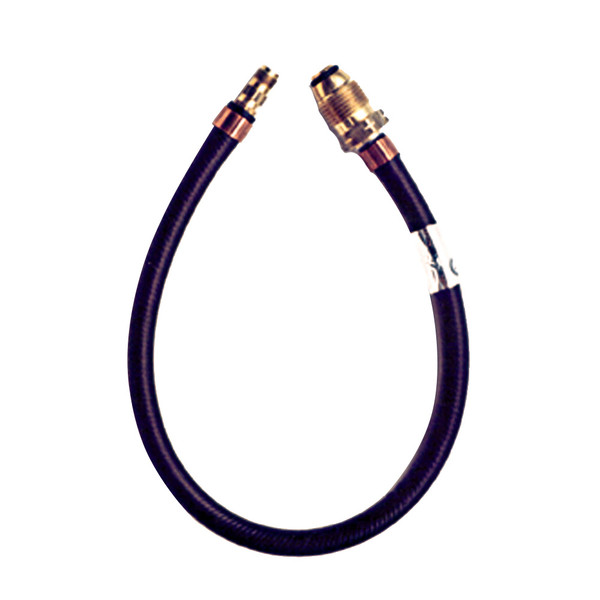 Trident Marine 20" Pigtail Hose Male Fitting x 1\/4" Male Inverted Flare Fitting [1014-1401-20]