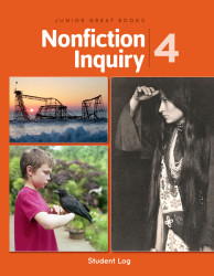 Junior Great Books Nonfiction Inquiry 4 Student Logs, Bundle of 10