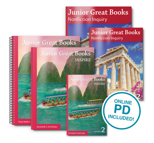 JGB Inspire and Nonfiction Inquiry, Inspire Series 2 Print  Classroom Bundle